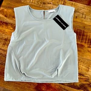 NWT sage green blouse